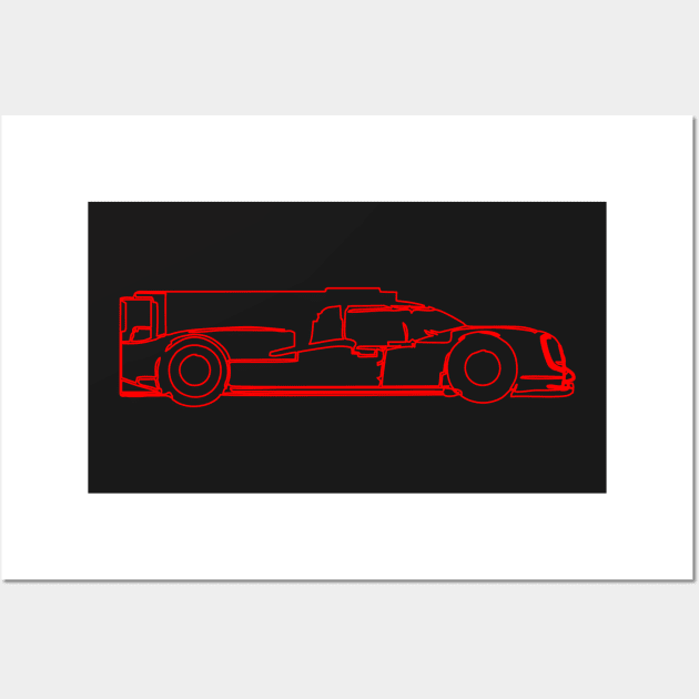 Le Mans LMP1 Winner Wall Art by 710Designs